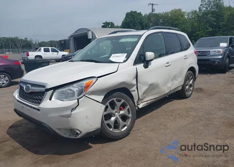 2015 Subaru Forester 2.5I Touring из США, поврежденный, VIN JF2SJAUCXFH435104